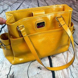 liz & co Yellow Shoulder Bag